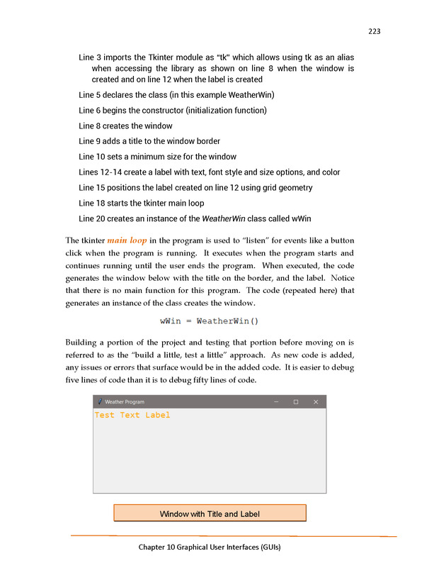 Introduction to Python Programming: Starting Out with IDLE - Graphical User Interfaces (GUIs) 5